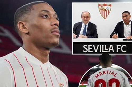 Martial nói gì sau khi rời MU gia nhập Sevilla?