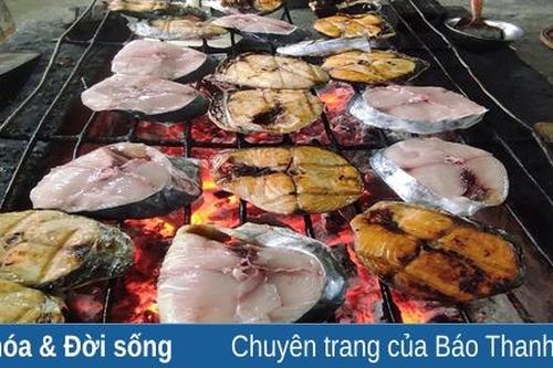 Nức thơm cá thu nướng Sầm Sơn