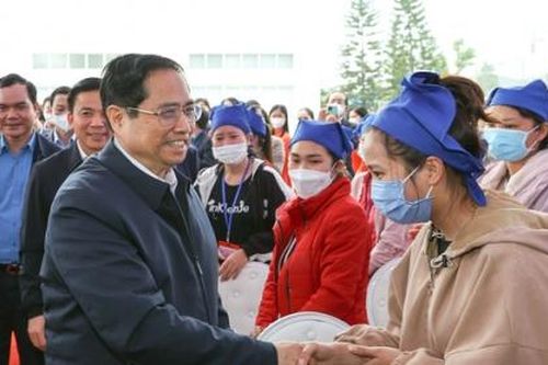 Thủ tướng Phạm Minh Chính thăm, chúc Tết tại Thanh Hóa