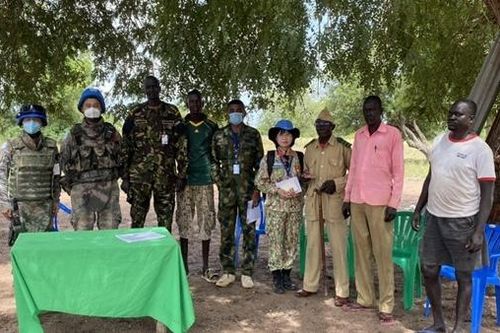 Nữ quan sát viên quân sự Việt Nam tại Nam Sudan kể chuyện đi tuần tra