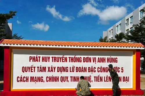 Ninh Thuận: Xuân về với chiến sĩ Lữ đoàn Đặc công nước 5