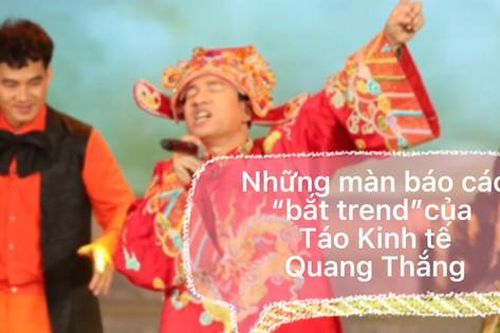 Những lần 'Táo Kinh tế' Quang Thắng 'bắt trend' nhạc trẻ đại náo Táo Quân