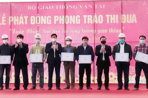 Bộ Giao thông Vận tải phát động thi đua Xuân Nhâm Dần trên công trường