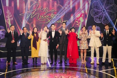 Chương trình 'Gặp gỡ mùa xuân' phát sóng trên VTV