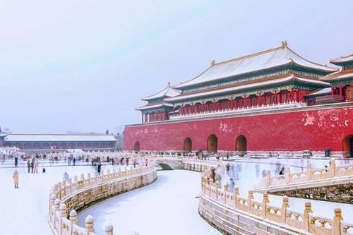Xao xuyến trước vẻ đẹp huyền ảo của Tử Cấm Thành trong màn tuyết trắng