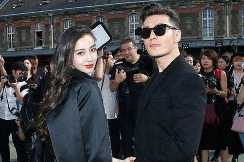 Khoảnh khắc thời trang của Huỳnh Hiểu Minh và Angelababy