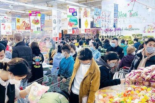 Siêu thị, TTTM đông nghịt khách sắm Tết
