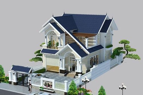 Biệt thự 2 tầng mái Thái gây mê bởi thiết kế đẹp và tiện nghi
