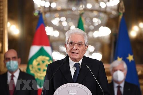 Chủ tịch nước gửi điện mừng Tổng thống Italy Sergio Mattarella tái cử