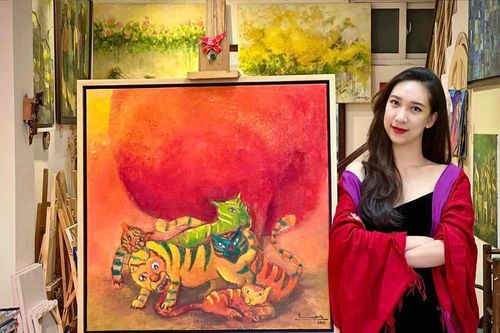 'Muôn hình vạn trạng' về loài hổ trong tranh của các họa sĩ đương đại