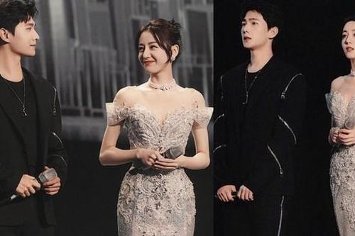 Địch Lệ Nhiệt Ba tái hợp 'tình tin đồn' ngày cuối năm, thân hình 'đồng hồ cát' mê đắm