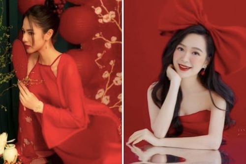 Dàn mỹ nhân phim VTV khoe sắc rực rỡ ngày đầu năm