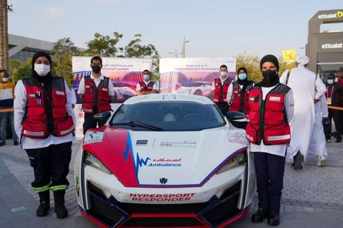 Lykan Hypersport trở thành xe cứu thương tại Dubai