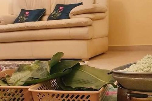 Tết Việt ở Ma rốc: Độc đáo bánh chưng nhân thịt bò, nem thịt gà