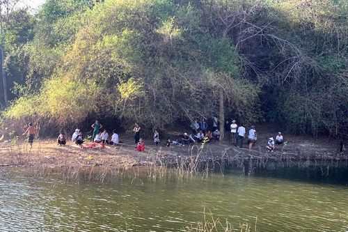 Một người tử vong khi du xuân xuồng gỗ hồ thủy lợi Sông Móng