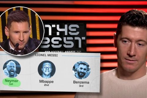 Lewandowski hỏi khó Messi: Sao không bầu The Best cho tôi?