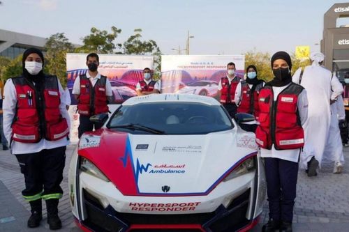 Dubai sử dụng siêu xe Lykan Hypersport làm xe cứu thương