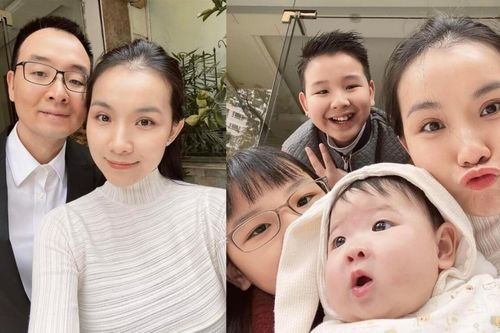 Xôn xao tin Hoa hậu Thùy Lâm bí mật sinh con thứ 3 cho chồng tiến sĩ?