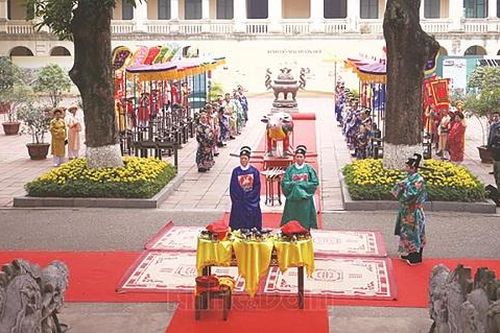 Tết linh thiêng trong cung đình Thăng Long