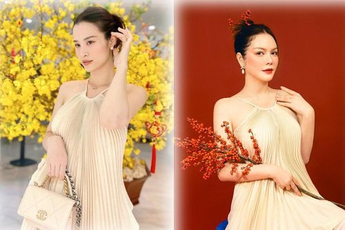 3 mỹ nhân cùng đụng độ kiểu áo yếm tôn vòng 1 nóng bỏng