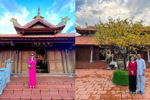 Khung cảnh đền thờ Tổ của Hoài Linh đón năm mới như thế nào?