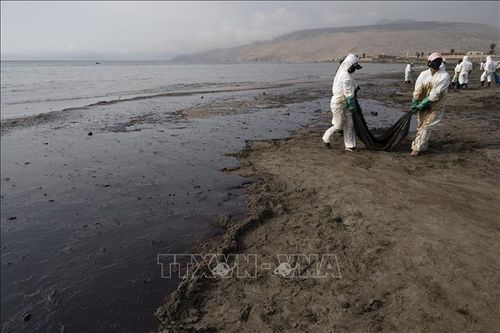 Peru tạm thời nối lại hoạt động khai thác dầu khí sau sự cố tràn dầu