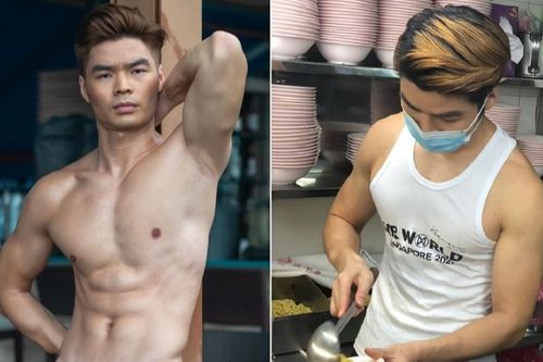 Trai đẹp bán cá viên chiên 'gây bão' mạng xã hội vì cơ bắp