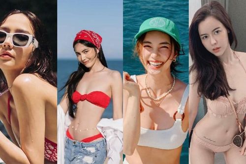 Đầu năm mới, dàn 'bóng hồng' Thái Lan thiêu đốt ánh nhìn với những màn đọ dáng bikini cực gắt