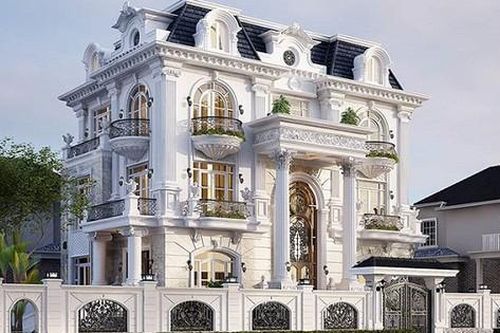 Cuộc sống thượng lưu trong những biệt thự tân cổ điển 3 tầng kiểu Pháp