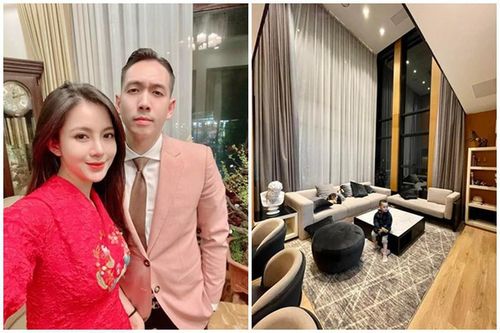 'Thánh nữ MU' lộ tư gia nhà chồng doanh nhân 'đậm mùi tiền'
