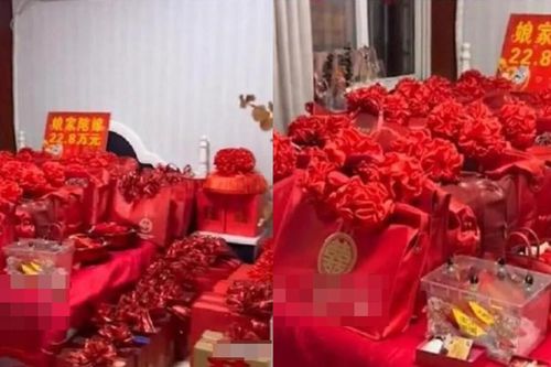 Chuẩn bị về nhà chồng, cô gái được bố mẹ đẻ tặng quà 'khủng' xếp chật cả phòng