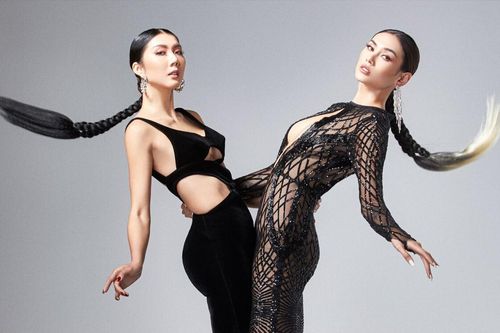 2 'chị đại nhan sắc' Ngọc Quyên, Võ Hoàng Yến đọ dáng gắt, thần thái đỉnh cao khiến fan rần rần