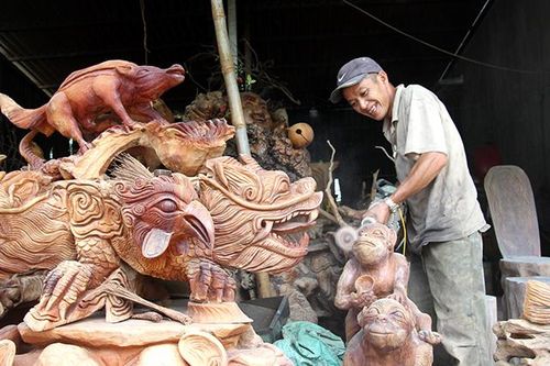 'Thổi hồn' vào gỗ