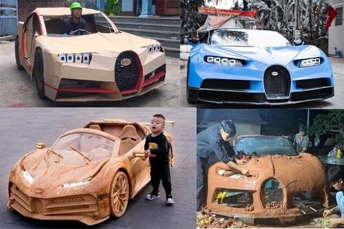 Loạt xe Bugatti 'made in Việt Nam' gây sốt báo ngoại