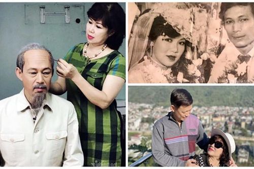 Hôn nhân hạnh phúc của cặp đôi nghệ sĩ Tiến Hợi - Vương Đạm Thủy