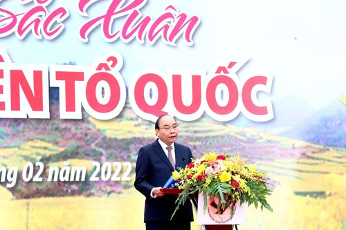 Toàn văn bài phát biểu của Chủ tịch nước Nguyễn Xuân Phúc tại Ngày hội Sắc xuân trên mọi miền Tổ quốc 2022