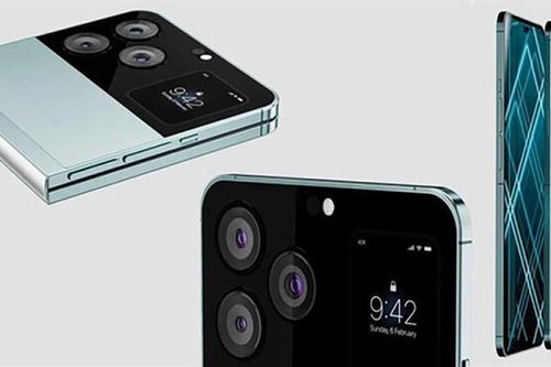 Nóng: Rò rỉ hình ảnh iPhone nắp gập đẹp không tì vết
