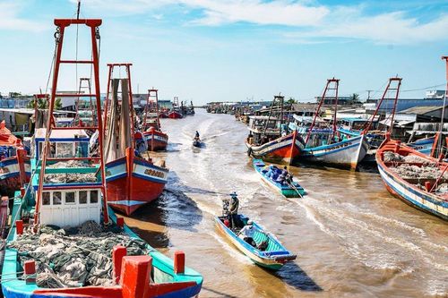 Làng biển vào mùa