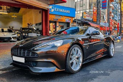 Aston Martin Vanquish siêu hiếm của 'vua cà phê' Đặng Lê Nguyên Vũ