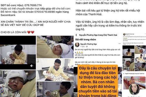 Thanh niên Thanh Hóa tá hỏa vì bị dựng chuyện tử vong để kêu gọi từ thiện