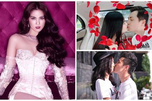 Valentine 2022: Ngọc Trinh 'thả thính', sao nam đua nhau thể hiện tình cảm