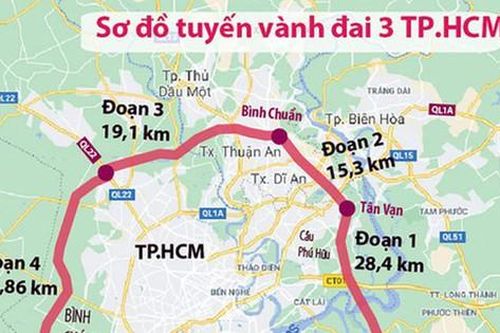 Dự án Vành đai 3 TPHCM, Vành đai 4 Vùng thủ đô: Báo cáo Bộ Chính trị, trình Quốc hội trước ngày 20-3
