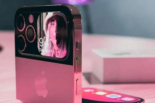 Đẹp mê iPhone Flip màu hồng đẹp không tì vết, iFan 'điên đảo'
