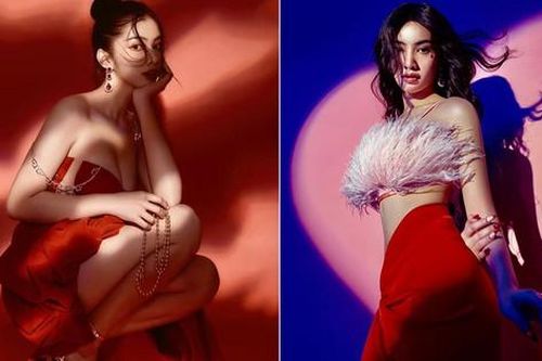 Người đẹp Cẩm Đan diện váy cắt xẻ táo bạo, nhan sắc ngày càng gợi cảm hút hồn