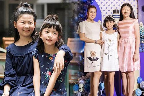 Con gái Bình Minh mới 12 tuổi đã trổ mã cao vượt mẹ