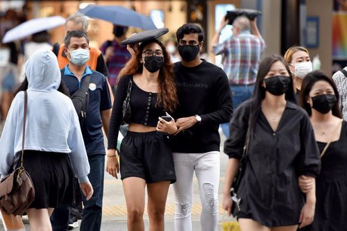 Singapore không bắt giãn cách với người đeo khẩu trang