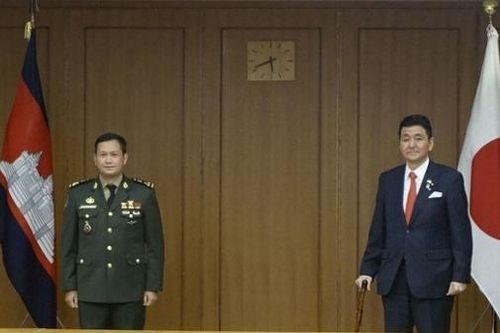 Con trai Thủ tướng Hun Sen thăm Tokyo: Nhật Bản-Campuchia thúc đẩy hợp tác quốc phòng
