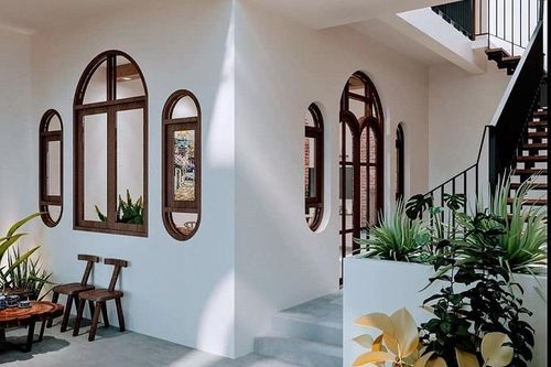 Hồn quê trong ngôi nhà 90m2, rợp nắng vàng và mảng xanh