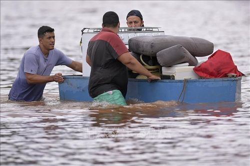 Số người thiệt mạng do mưa lũ tại Brazil tăng mạnh