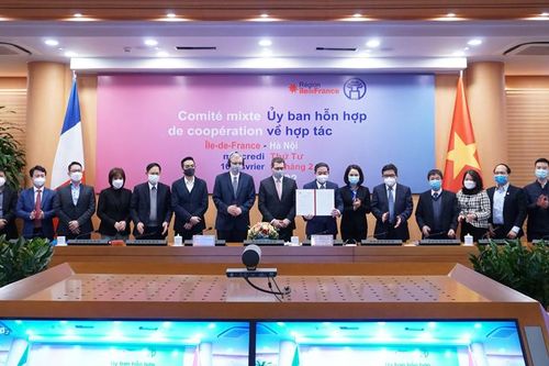 Chương mới trong quan hệ giữa Hà Nội và Vùng Ile-de-France